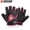 Fitness Gloves Half Finger Men's Equipment Training Breathable Wear-resistant Non-slip Spinning Cycling Exercise Women's Yoga Sports Gloves