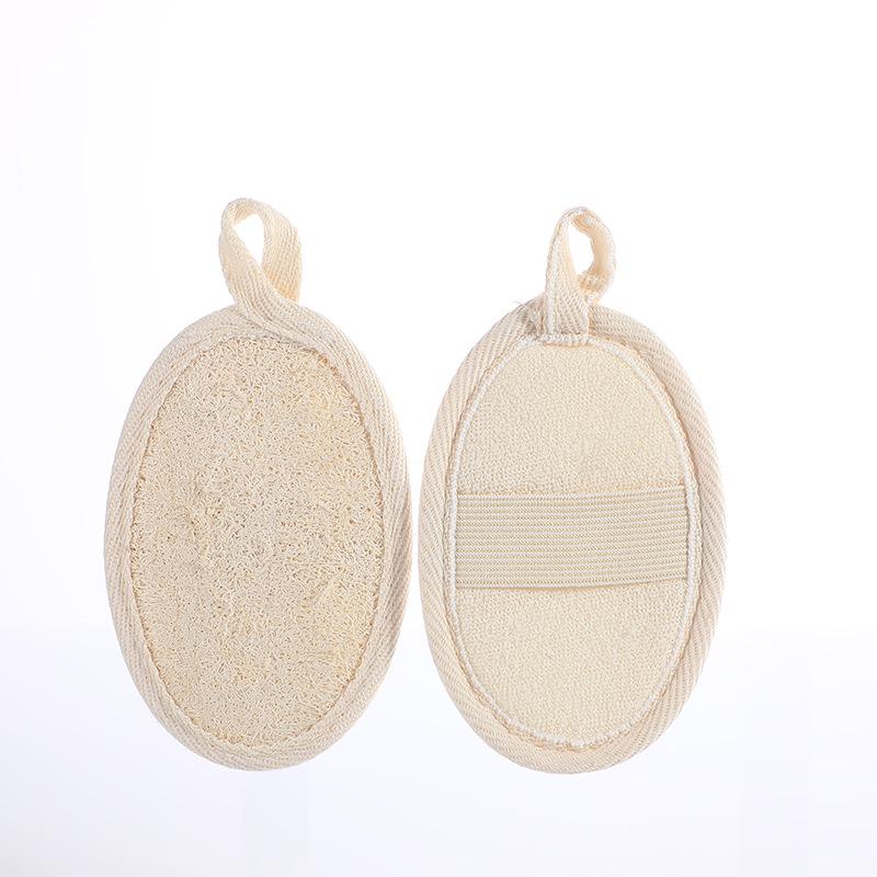 Летние мочалки для душа из люфы: Хлопковая и льняная мочалка для спины с точечным дизайном