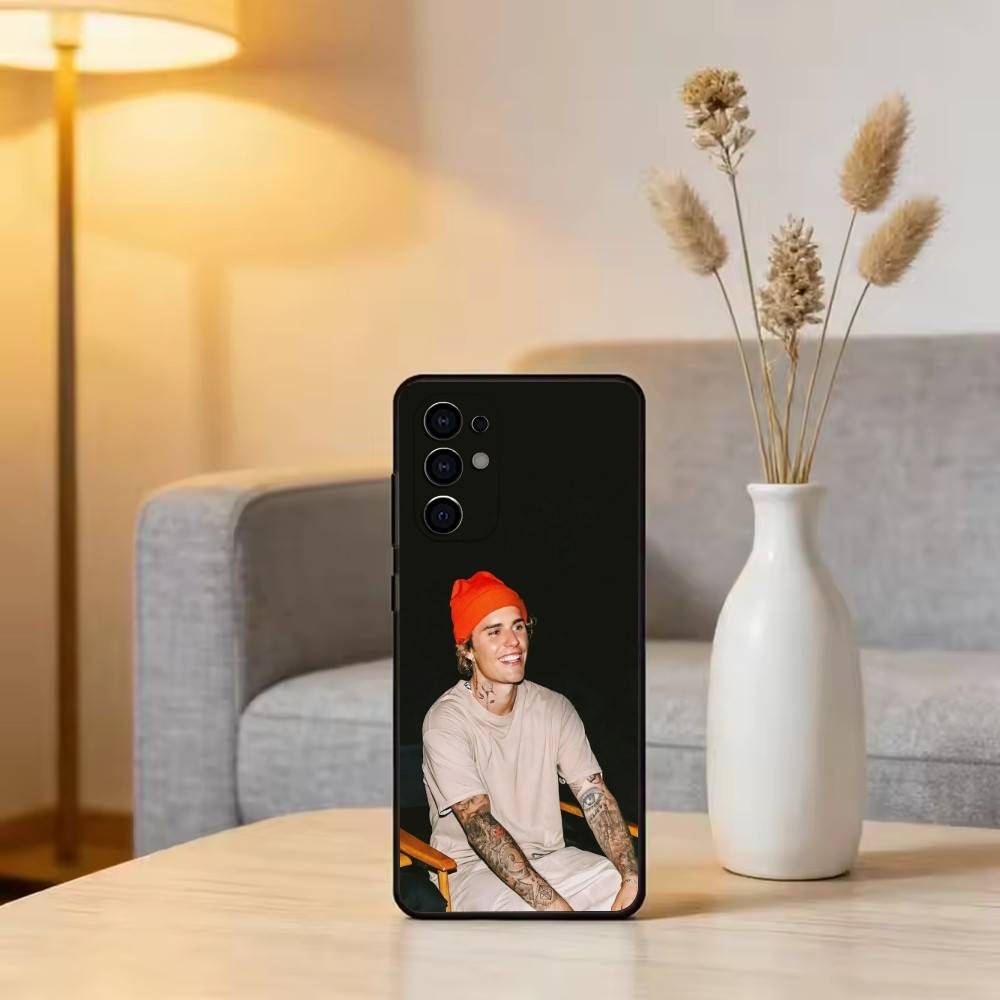 S-Singer Beliebers Phone Case Black Silicone Soft For Samsung S25,S24,S21,S22,S23,S30,Ultra,S20,Plus,Fe,Lite