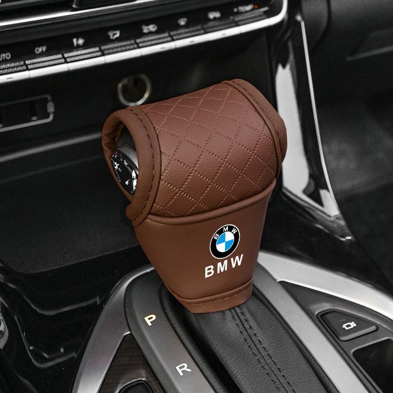 GOKO5 Car Gear Shift Knob Non-Slip Grip Handle Control Covers For BMW 1 3 5 7 Series X1 X3 X4 X5 F10 F15 F16 F20 F30 F18 F25 M3 M4 E34