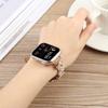 Watch Band For Apple Watch Series 10 9 8 7 SE 6 5 4 3 2 1 42mm 41mm 40mm 38mm Ultra Fiber Leather Diamond-Shaped Strap