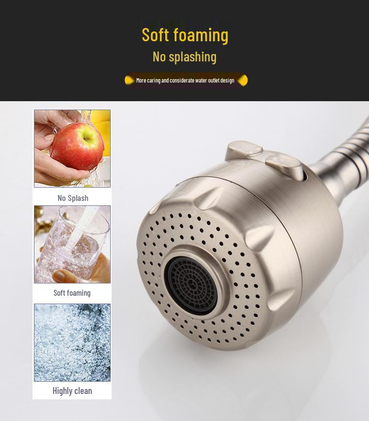 304 Stainless Steel Wall-Mounted Faucet for Hot/Cold Water - Ideal for Laundry, Balcony, and Vegetable Washing Sinks