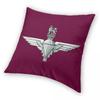 Значок Парашютного полка Квадратная наволочка Полиэстер Лен Бархат Узор Застежка-молния Декор Наволочка Домашняя Подушка Чехол