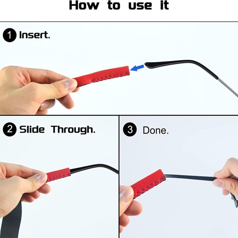 Ремешок для детских очков No Tail, разноцветные ремешки для очков, эластичный ремешок для солнцезащитных очков