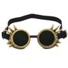 Steampunk helmet with goggles, retro glasses, outdoor sports gothic decoration, windproof protective eyewear, sunglasses