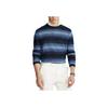 Polo Ss23 Gradient Pony Embroidered Long Sleeve Knit Sweater Men Sweater Blue 710834635-001