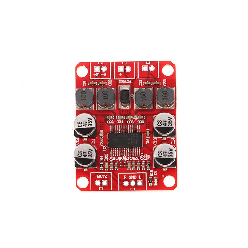Dc 12V Tpa3110 Tpa3110D2 Digital Power Amplifier Module 2X15W Dual Channel Stereo Diy Speaker Amplifier Electronics Design Pcb