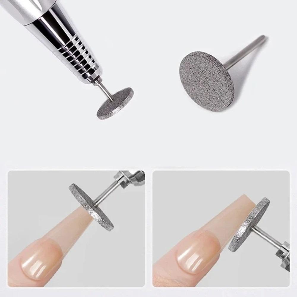 Cuticle Removal Electric Nail Drill Bit T-shaped Mills Grinder Nail Polishing Bits  Nail Salon