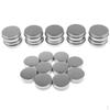 20 Pieces 10g 15g Round Aluminum Cosmetics Empty Lip Containers Jars Tin