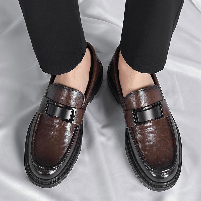Кожаные модные туфли для мужчин, мужские мокасины ручной работы, универсальные, новое поступление, мужские туфли без застежек, мужские туфли на плоской подошве класса люкс
