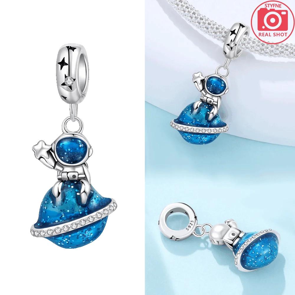 Bowling Ball Original Copper Pendant Globe Table Tennis Travel Airplane Pendant Beads Fit Bracelet Women Jewelry Making Gift