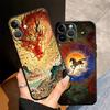 Мультяшный Крутой Чехол с Драконом и Лошадью для Apple iPhone 17 Pro Max 14 Air 15 Pro 7 8 11 16 13 XR XS MAX 12 Чехол для Телефона Funda