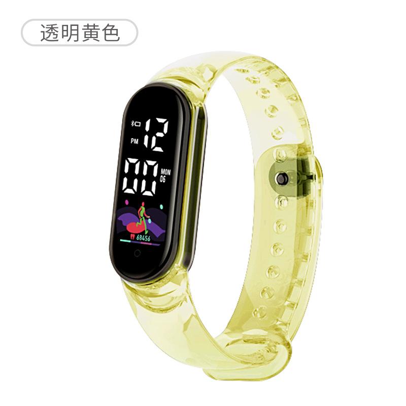 Новые женские часы PU водонепроницаемые наручные часы электронные цифровые Montre Montre Femme уличные светодиодные прозрачные женские мужские часы простые спортивные