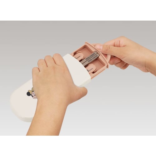 Skater Children's Antibacterial Trio Set Chopsticks Spoon Fork Disney Minnie Mouse Retro Made In Japan TACC2AG-A