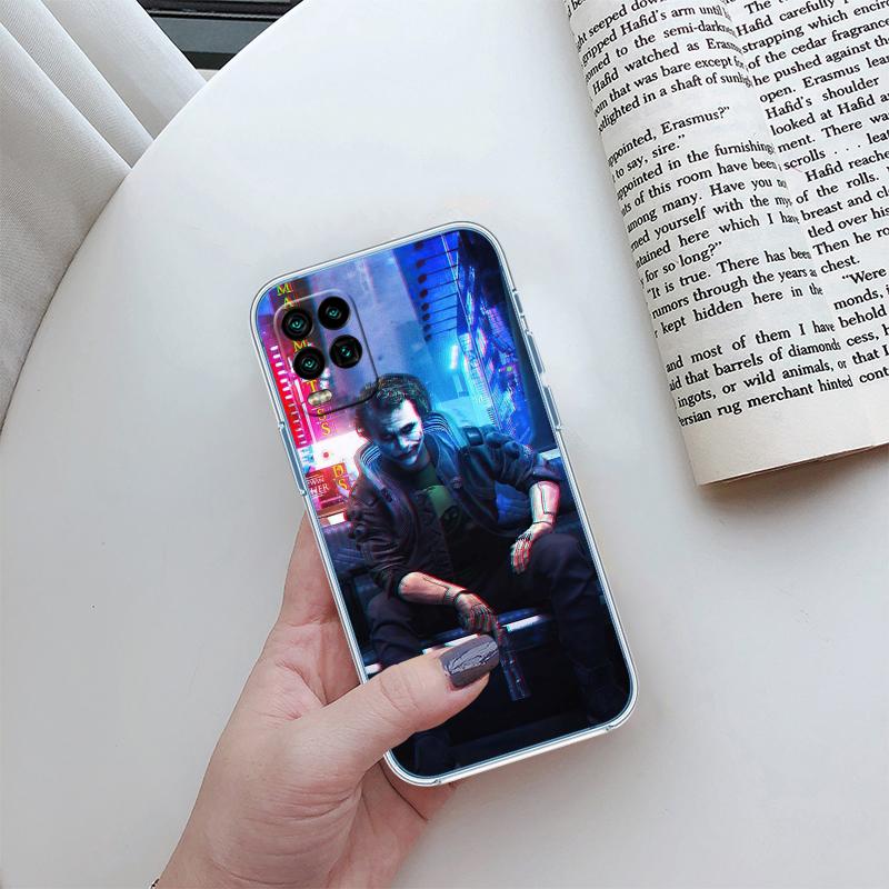 Прозрачный чехол для телефона с рисунком Джокера для Motorola Moto Edge 20 30 40 50 S30 Fusion Ultra Pro Neo Lite + G200 G23