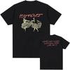 DIZZY TEE TURNOVER Футболка рок-группы Гранж мода Унисекс Уличная одежда Летняя Хлопковая Мужская Футболка Хип-хоп Мужская Футболка