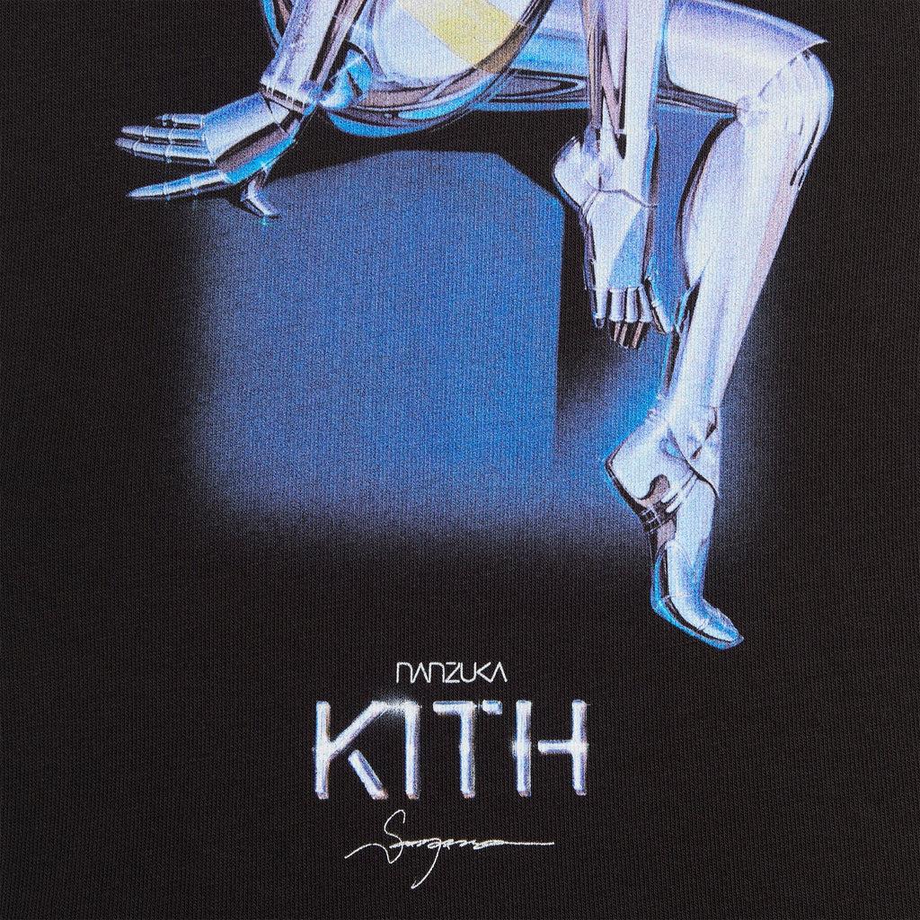 Kith Для галереи Nanzuka Футболка Sorayama Model A Stitch Черная Мужские топы KHM034450-001
