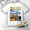 AJ 11 Mother’s Day White Metallic Gold T Shirt Match, Sneaker Match Tee, 11s Low Mothers Day Matching Shirt Sneakerhead Gift,The Hood
