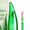 5 мл увлажняющий блеск для губ с алоэ вера, меняющий цвет, безопасные ингредиенты, питательный, нелипкий, косметические принадлежности для губ