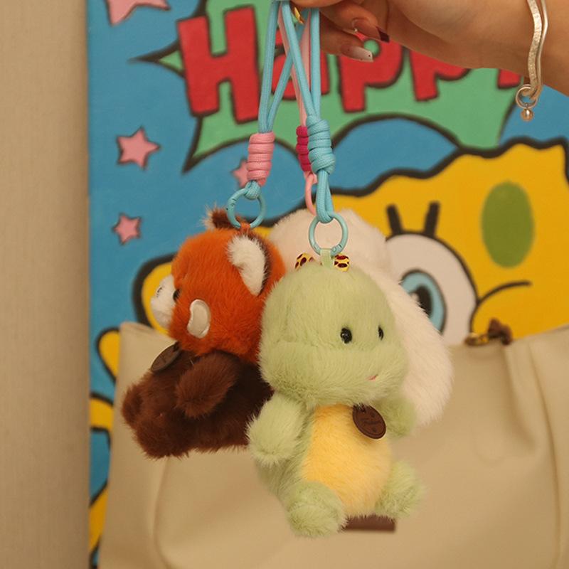 Кулон Shandon Paradise, плюшевая кукла, имитация животного, детская сумка, брелок, тряпичная кукла