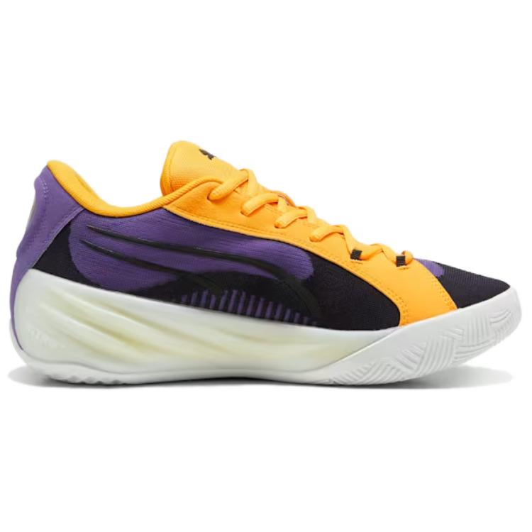 Puma All-Pro Nitro Lakers Unisex Sneakers Purple Team-Violet Yellow-Sizzle 310392-05