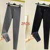 2Pcs Women's Line Pants Underpants Leggings Winter Velvet Inner Warmth Leggings Comfortable and Thin Inner Lining Long Pants