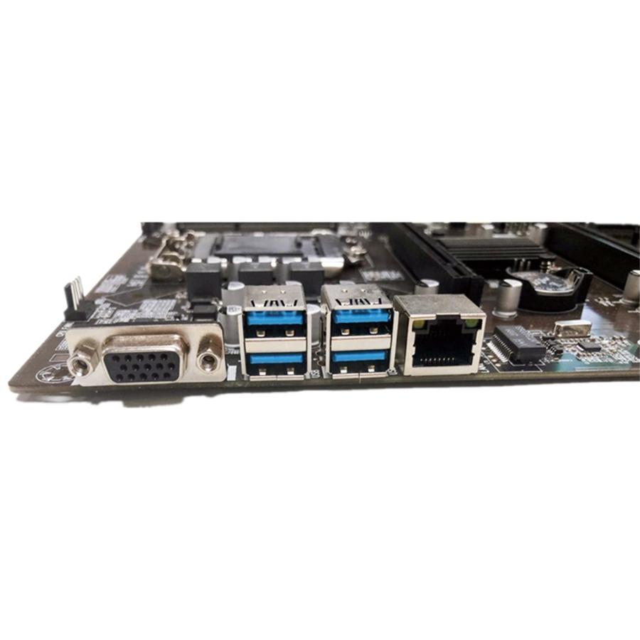 1xПрочная материнская плата для майнинга B85- 8PCI-E для настольных ПК B85 Материнская плата для майнинга