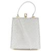 Handbag White Leather Women Used