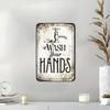 Vintage Tin Sign Wall Art Retro Farmhouse Kitchen Decor 8x12 Inches