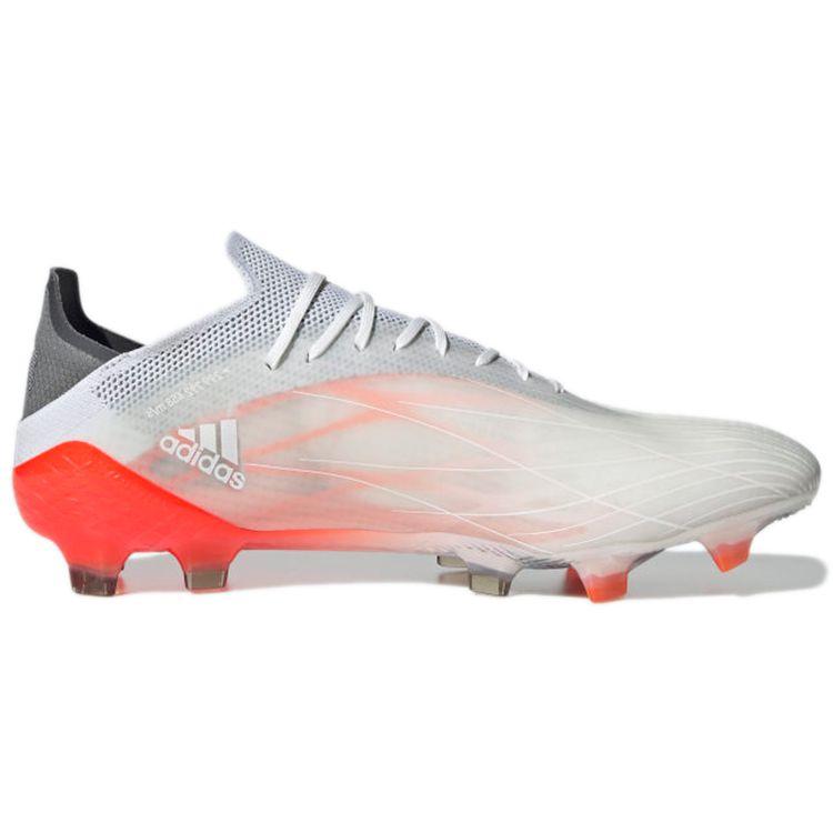 Adidas Кроссовки унисекс X Speedflow.1 FG White Solar Red Cloud-White Iron-Metalic FY6869