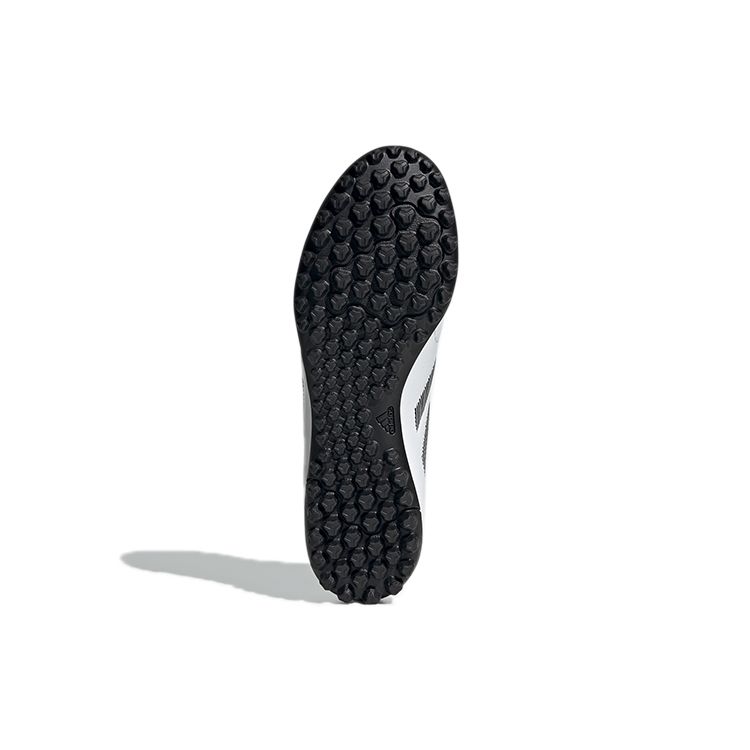 Adidas Goletto 8 VIII Round Toe TF (Rubber Studs) Hard Ground Artificial Grass Composite Material Soccer Shoes Unisex Soccer Shoes White Black GY5774