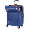 Carry Case Suitcase Zipper Carry Cabin Size Top Opening Front Opening Moment Expansion Function 61L 64 Cm Blue Carbon [Travelist] Check-in (72L) 4.3kg