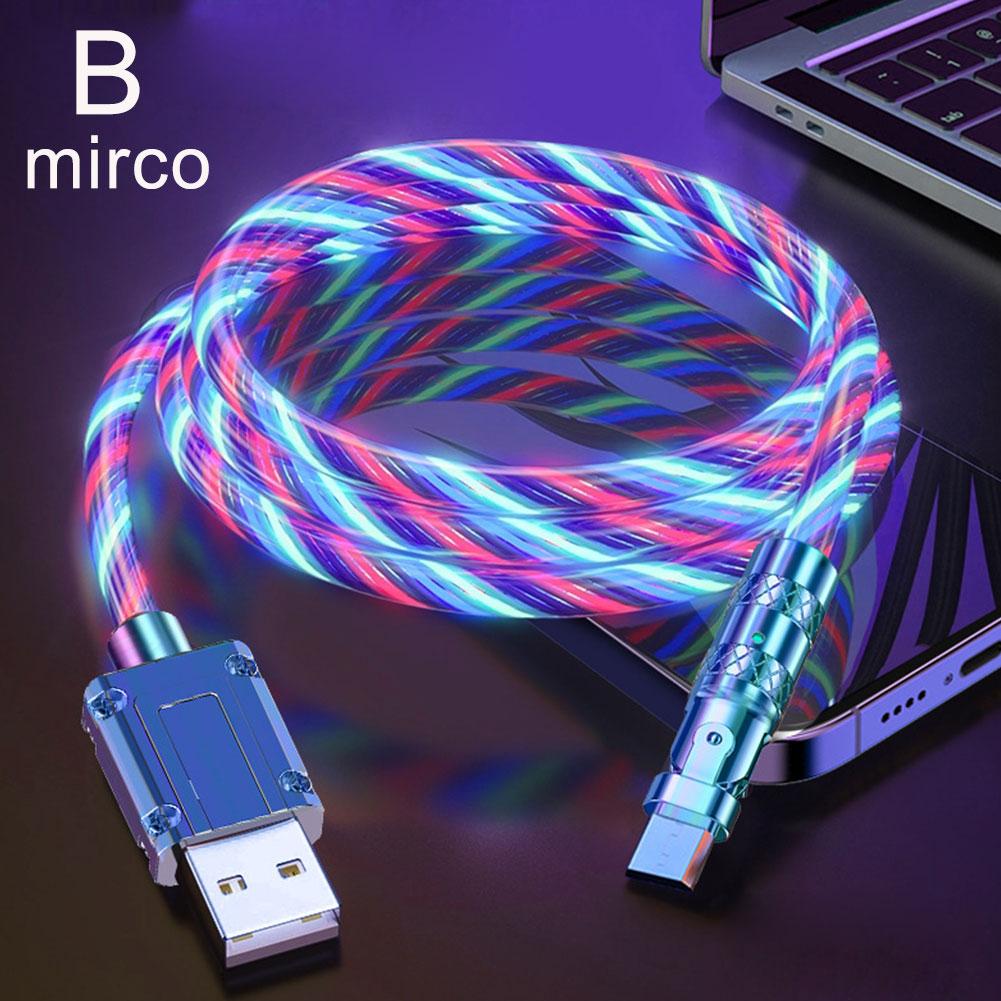 Вращающийся магнитный стример цинковый сплав кабель передачи данных быстрый зарядный кабель три в одном Flash Streame H3Z4