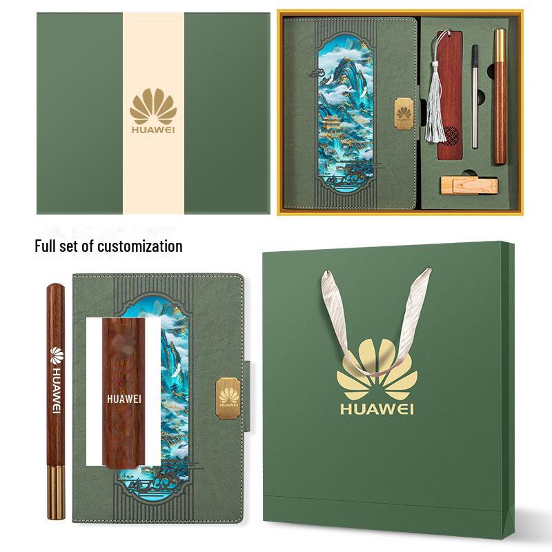 Подарочный набор из креативных деловых блокнотов 2025 года с магнитной застежкой