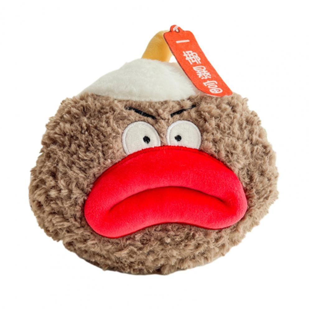 Кукла-груша в виде клубники с большим сосисочным ртом и губами-сосисками, набор плюшевых игрушек для мальчиков и девочек