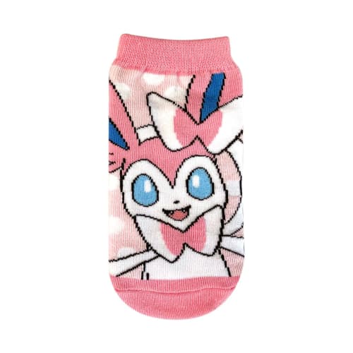 Small Planet Pokemon Character Socks, Sylveon Dots, Kids, Sizes 13-18cm