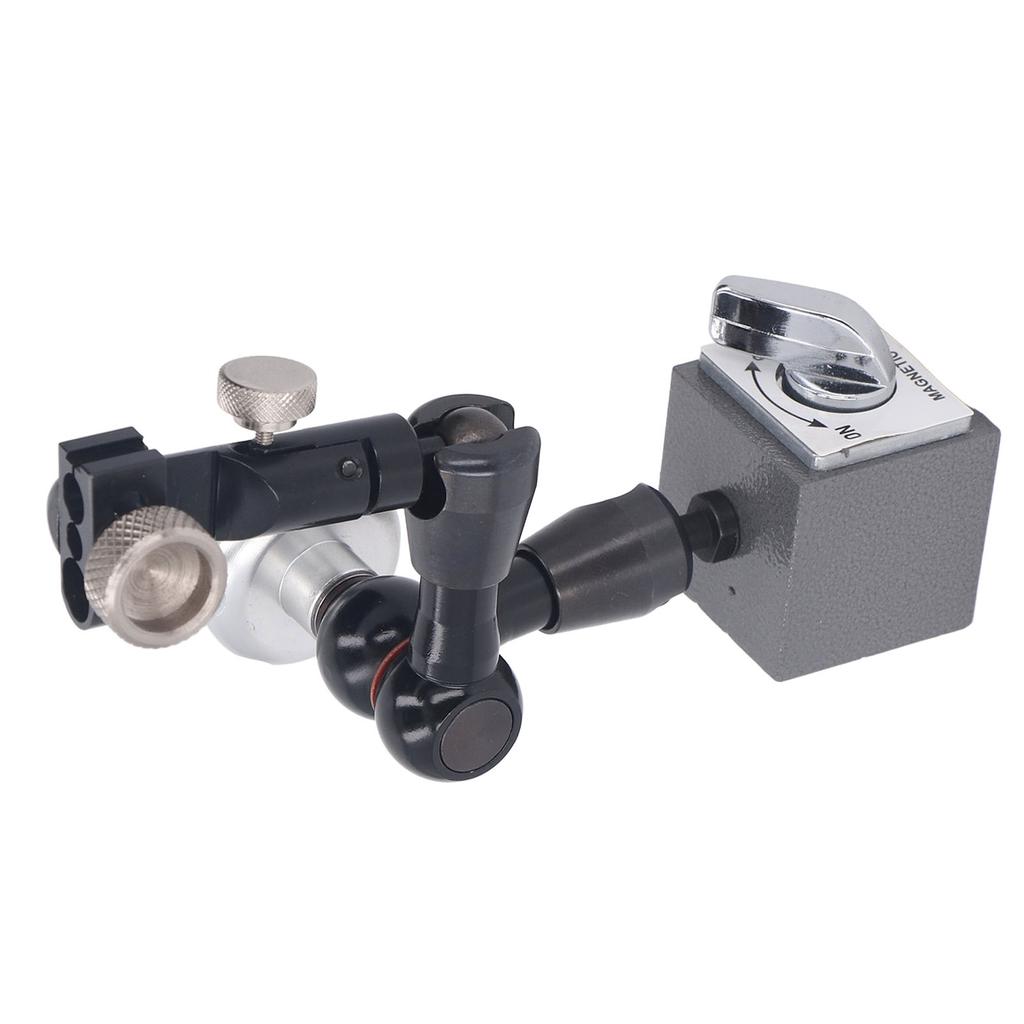 Магнитный держатель индикатора часового типа Сферический Универсальный С тонкой настройкой Крепление для индикатора часового типа Стойка для