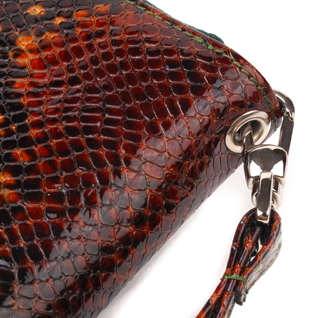 Стильный женский кошелек из натуральной фактурной кожи CANPELLINI Wallet 21618 Разноцветный