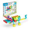 Engino Engineering Block Alligator Сборочная игрушка Развивающая игрушка для детей от 3 лет и старше Игрушка STEAM Может создавать 5 фигур Серия QBOIDZ