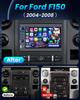 Автомагнитола для Ford F150 2004-2008, 7-дюймовый сенсорный экран, CarPlay, Android Auto, Bluetooth, Wi-Fi, GPS, камера заднего вида.