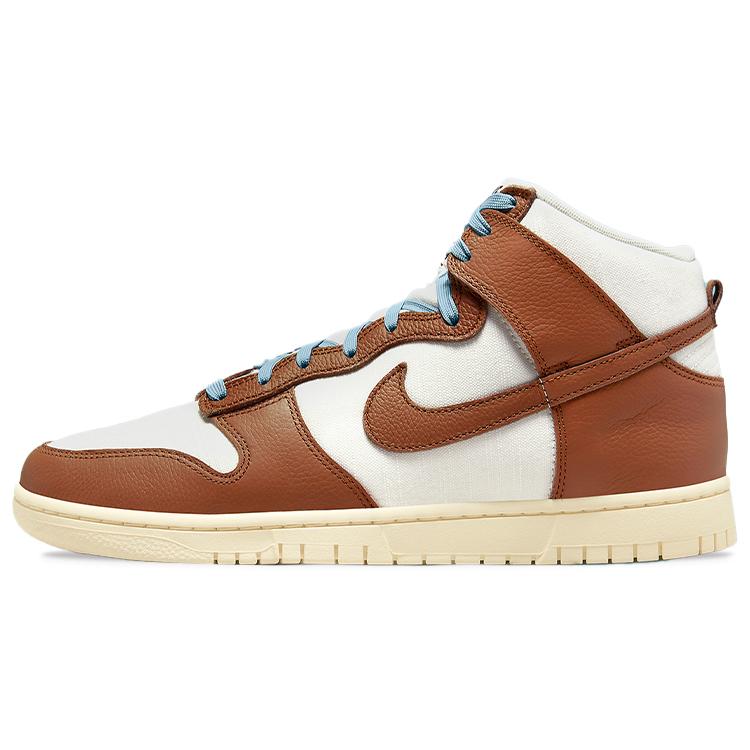 Nike Dunk High Vintage 'Certified Fresh - Pecan' (унисекс) Кедровый орех / Парус / Поношенный синий / Черный с оттенком Кеды для скейтбординга DQ8800 200