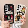 Чехол для Samsung Galaxy A26 S23 Plus S25 A25 S24 S21 S22 Ultra S20 FE Мягкий чехол для телефона A55 A35 A34 A54 A36 A24 Томатный соус
