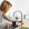 1L Mini Indoor Watering Can for Houseplants,Stainless Steel Bonsai Sprinkler Jug, Indoor & Outdoor Small Long Spout Flower Sprinkling Pot for Home