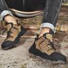 Fashionable Outdoor Men Lace Up Comfortable and Durable for Mountaineering High-quality Men Non Slip Rubber Outsole Sports Shoes