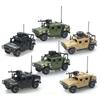 World War 2 WW2 Army Military Soldiers Police SWAT Armored Vehicle DIY Building Blocks Bricks Children's Toys Christmas Gift