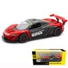 1:32 масштаба McLaren P1, литые под давлением модели автомобилей, игрушечные машинки, игрушечный автомобиль из сплава со звуком и светом для девочек и мальчиков, детские игрушки