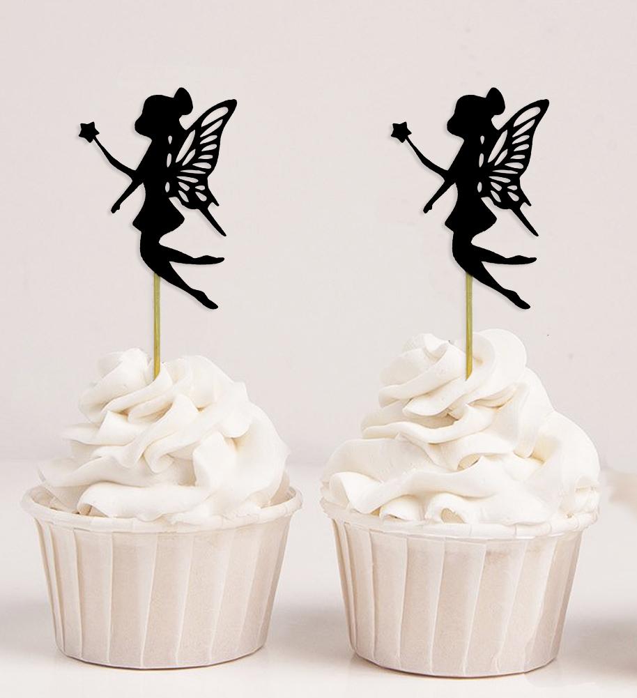 Дарлинг Сувенир| Ботворезы для кексов с ангелами| Десертные украшения для вечеринки по случаю дня рождения девочки - упаковка