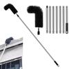 Bendable Head Gutter Cleaning Brush Extendable Balcony Gutter Brush  Gutter Cleaning Tools