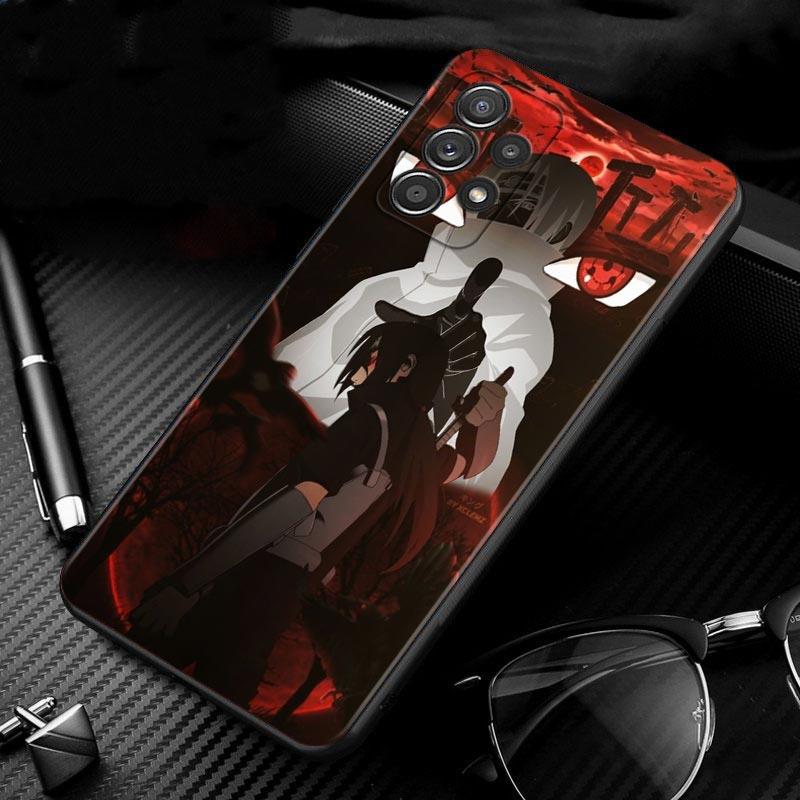 Чехол для телефона Наруто Учиха Итачи для Samsung Galaxy A13 A33 A53 A73 A23 A12 A52 A51 A32 A21s A71 A31 A02s A72 A41 A03s A22 A52s