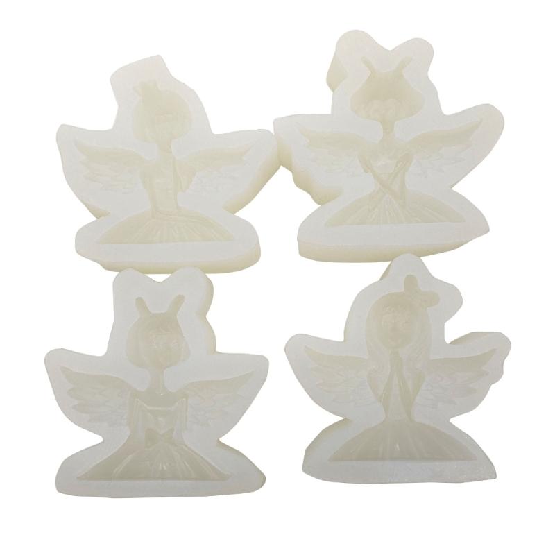 Форма для торта «Крыло ангела принцессы» Форма для торта из помадки Пищевая силиконовая форма Инструменты для выпечки Сахарная форма Форма для шоколадной помадки